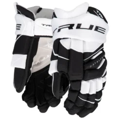 TRUE Catalyst 7X Hockey Gloves - Junior -Warrior Sales Shop true catalyst 7x hockey gloves junior black white