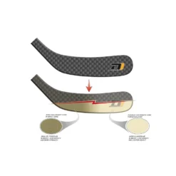 Warrior AK27 Double D Composite Blade - '10 Model - Junior -Warrior Sales Shop warrior ak27 double d composite blade 2710 model junior double d blade cutaway