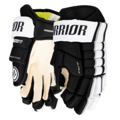 Warrior Alpha FR Pro Hockey Gloves - Junior -Warrior Sales Shop warrior alpha fr pro hockey gloves junior black white