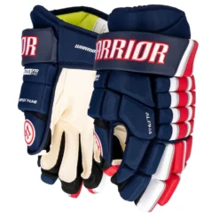 Warrior Alpha FR Pro Hockey Gloves - Senior 27 Warrior Alpha FR Pro Hockey Gloves - Senior -Warrior Sales Shop warrior alpha fr pro hockey gloves senior navy red white