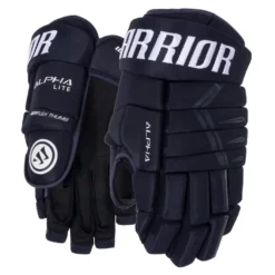 Warrior Alpha Lite Hockey Gloves - Junior -Warrior Sales Shop warrior alpha lite hockey gloves junior navy