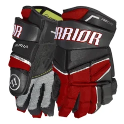 Warrior Alpha LX Pro Hockey Gloves - Junior -Warrior Sales Shop warrior alpha lx pro hockey gloves junior black red