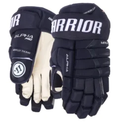 Warrior Alpha Pro Hockey Gloves - Junior 15 Warrior Alpha Pro Hockey Gloves - Junior -Warrior Sales Shop warrior alpha pro hockey gloves junior navy 1