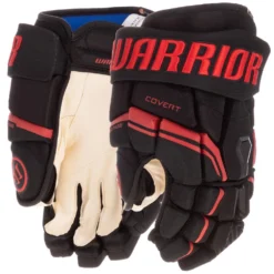 Warrior Covert Pro Hockey Gloves - Junior -Warrior Sales Shop warrior covert pro hockey gloves junior black red