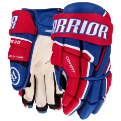 Warrior Covert QR5 20 Hockey Gloves - Senior -Warrior Sales Shop warrior covert qr5 20 hockey gloves senior royal red white